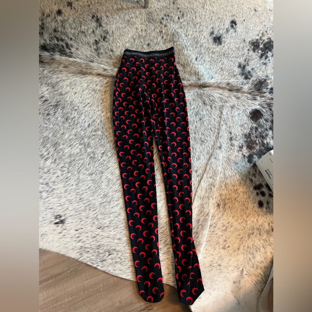 Marine Serre leggings never worn. Small hole on waist easy repair